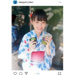 滝口ひかり、今年初の浴衣姿を披露「捧げます」
