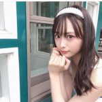 NMB48 梅山恋和、プリンセスのようなパールカチューシャコーデを紹介「おもちプリンセスお美しいです」