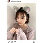 乃木坂46 山下美月の猫耳オフショットに「可愛すぎる」「確実に癒される」と反響！