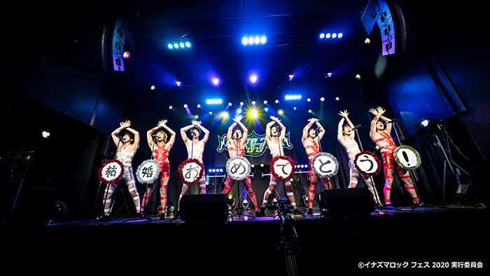 【写真特集】BOYS AND MEN(ボイメン)が「イナズマロック フェス 2020」にT.M.Revolution「HOT LIMIT」のスーツ風な衣装で盛り上げる！
