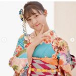 モデル・一ノ瀬陽鞠(ひまりん)の艶やかな振袖姿に「かわいいーーー!」続出