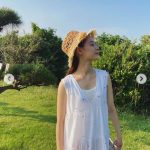 新木優子、夏らしい涼し気コーディネートを披露「もう秋が近づいてきてるので夏服ラストスパート‼︎」