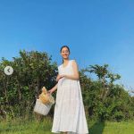 新木優子、夏らしい涼し気コーディネートを披露「もう秋が近づいてきてるので夏服ラストスパート‼︎」