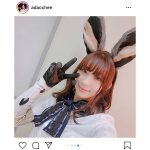 足立梨花、自身が声優を務めた「けものフレンズ」“リカオン”コスプレに大反響!「破壊力抜群」「世界No.1の美貌」