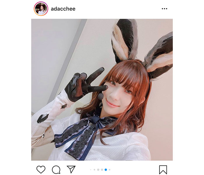 足立梨花、自身が声優を務めた「けものフレンズ」“リカオン”コスプレに大反響！「破壊力抜群」「世界No.1の美貌」