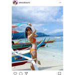 天羽希純、1st写真集からオレンジビキニのオフショットに反響！「めっちゃオシャレ」「眼差し素敵」