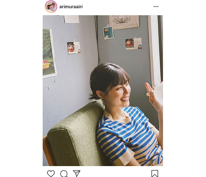 有村藍里、妹・有村架純に見えるショートボブに反響！「さすが姉妹」
