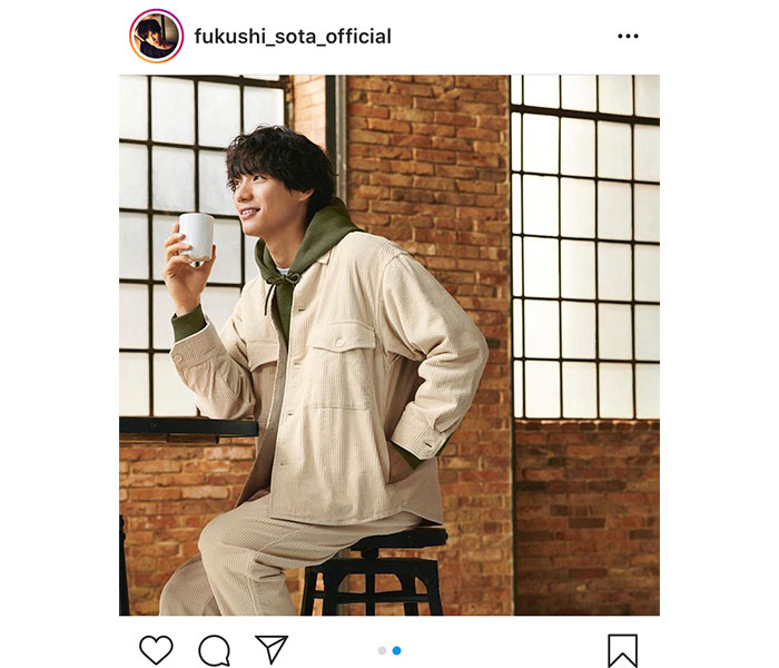 福士蒼汰、ジーユー（GU）のイメージキャラクターに就任！「おめでとうございます」「身近に感じる」とファンの声