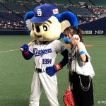 ドラ女ゆづき（日高優月）、ナゴヤドームでファーストピッチセレモニーに参加！「本当に感謝の気持ちでいっぱい」