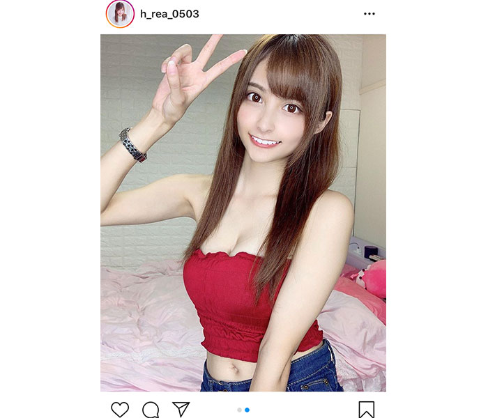 花咲れあ、オフショルのトップスでヘルシーな美肌ショット！「可愛いは最強」「癒されました」