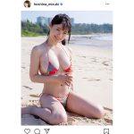 星名美津紀、ファンへ向けて感謝のグラビアショット「皆様に出会えてよかった」