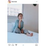 伊藤千晃、プロデュースブランド新作を着て日々の生活にふれる「焦らず、慌てず、朝は過ごしたい」