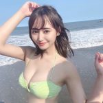 「#ババババンビ」池田メルダ、砂浜ではしゃぐ初ビキニオフショット公開！「美少女！」「メルダが一番」