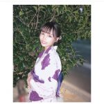 STU48 岩田陽菜、今年最後の浴衣姿をお届け「どんどん素敵になってる」