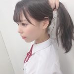 STU48 岩田陽菜、制服姿で髪を結ぶ仕草にファン大反響！「可愛すぎて辛い」「ひなちゃんは最強」