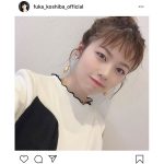 小芝風花、涼しげなお団子ショットにキュン！「爆裂かわいいっ！！」