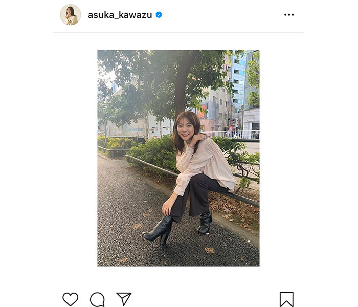 川津明日香、『仮面ライダーセイバー』初回放送をリアタイ「どきどきしながら観てました」