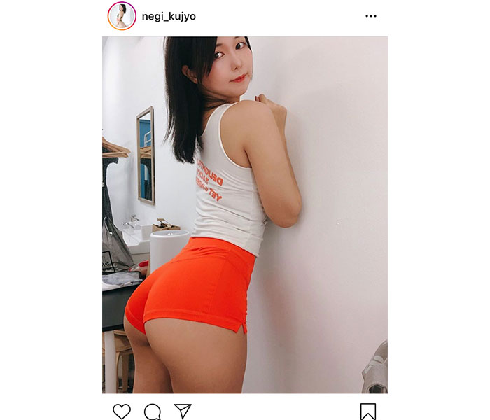 九条ねぎが「HOOTERS（フーターズ）」衣装で美ヒップ大胆披露！「スタイル抜群」「最高」と歓喜の声も！！