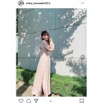 久間田琳加、大胆背中出しのワンピース姿に「エレガントな装い」「天使だ」と反響