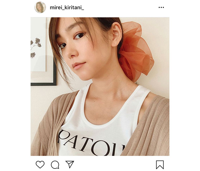 桐谷美玲、出産後初の顔写真を投稿に反響「お母さんの顔！」「可愛いママですね」