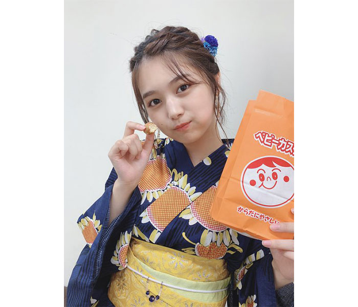 SKE48 北野瑠華、デコだしヘアスタイルに凛とした浴衣姿で夏を満喫！「尊い」「一緒にお祭り行きたい」