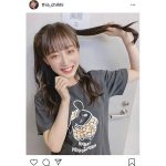 NMB48 川上千尋のポムポムプリンコラボTシャツ姿が可愛い！！「可愛さのダブルパンチ」