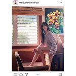 モー娘。牧野真莉愛、10代ラスト写真集の表紙オフショットで美脚披露！「美しすぎる」「目のやり場に困る」