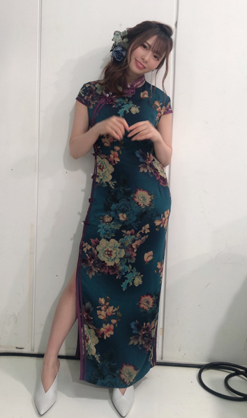 ラストアイドル 西村歩乃果のチャイナドレス姿に「大人の魅力」「最高かよ」と歓喜の声！