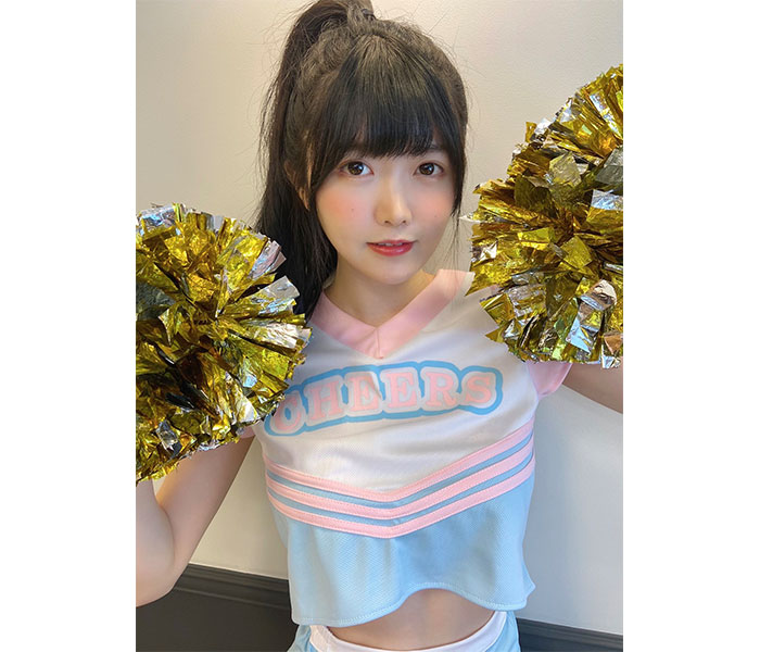真っ白なキャンバス 小野寺梓がチアリーダーになってファンを応援！「めっちゃ好き！」「なんでもできる！」