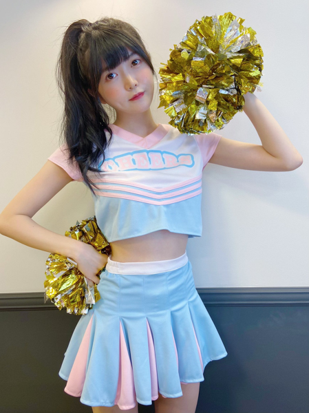 真っ白なキャンバス 小野寺梓がチアリーダーになってファンを応援！「めっちゃ好き！」「なんでもできる！」