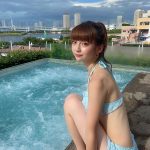 NGT48 荻野由佳、日焼け跡と水着ビキニが爽やかなプライベートショットに反響！「由佳ちゃんは 夏の風景がよく似合う」