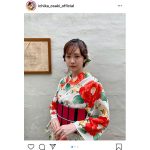 尾碕真花の2021年カレンダーの発売決定！「大好きな浴衣もチョイス」