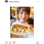 斎藤ちはるアナ、餃子を前に満面の笑顔！「美味しそう」「有言実行」