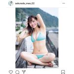 桜田茉央、純白素肌の海風ポートレートに「めちゃくちゃ健康的」「海辺のマーメイドのよう」と反響！