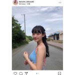 高崎かなみ、沖縄で撮影されたヘルシービキニショットに「可愛い」「いつ見ても美人」と反響！