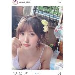 橘ひと美、胸元のホクロがセクシーなビキニオフショット「綺麗過ぎ」「可愛すぎます最高」