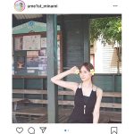 乃木坂46 梅澤美波、オフショルの黒ワンピコーデから透き通る素肌「梅可愛すぎ」「最高な写真」