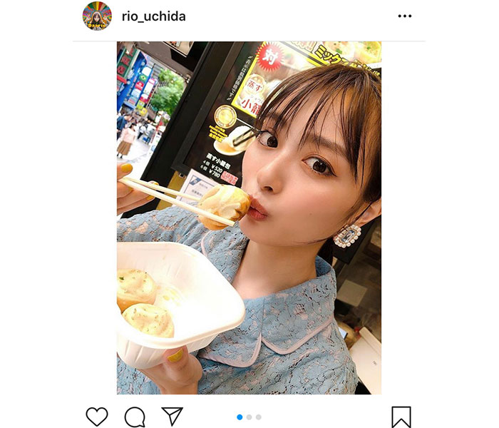 内田理央、「#がんばれ横浜中華街」と大好きな中華街を応援