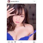 京佳、刺激的な視線のランジェリーショットに「可愛くてセクシー」「美しすぎる」