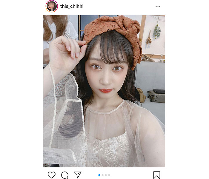 川上千尋、NMB48の10周年記念ブックでこだわり秋メイク披露！