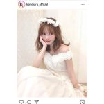 AKB48 込山榛香、まるでプリンセスな純白ウェディングドレス姿に歓喜！「世界で1番綺麗な花嫁さん」