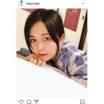 九条ねぎ、浴衣で見つめる和美人ショット！「透き通った美顔」「和服が良く似合います」