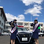 SKE48 北野瑠華＆太田彩夏、岐阜出身コンビが大垣警察署で一日警察署長！SNSの正しい利用法を呼びかけ