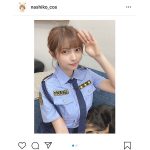 桃月なしこ、ハロウィンの婦人警官コスプレに逮捕者続出！
