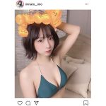 水湊みお、透き通る美肌ショットに「めちゃカワです！」「クラクラしてしまう」と反響！