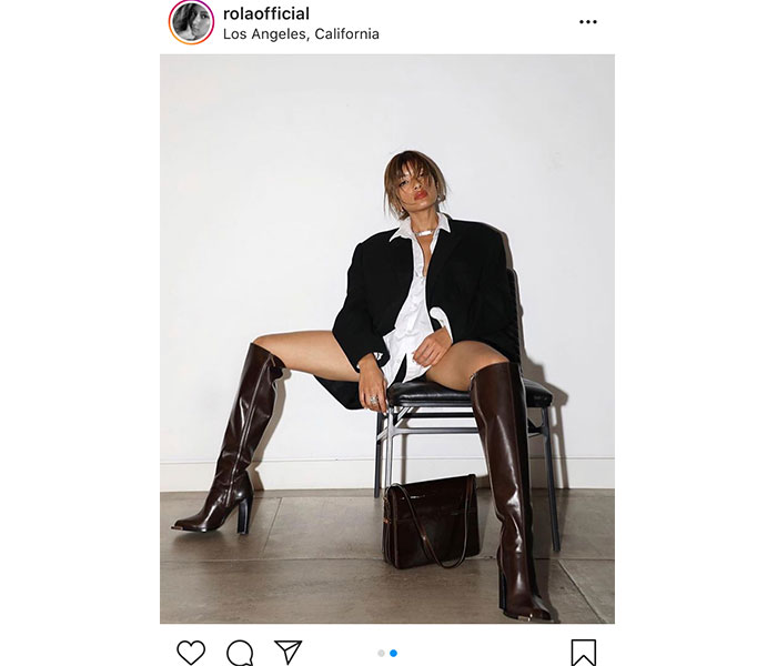 ローラ、お気に入りのブーツで魅せる美脚ショット！「カッコいい」「とても素敵です」