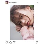 新條由芽、アンニュイな視線で見つめる至近距離ショット＜blt graph.＞