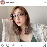 SKE48 須田亜香里、ワイルドなダテメガネ姿が好評！「超絶綺麗」「色気すごい」