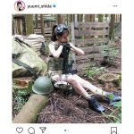 志田友美、「サバゲー」テーマのセクシーグラビア公開！「戦場で見つけても撃てない」