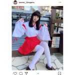 かみやど・高田もも、狐耳の巫女コスプレに反響！「神々しいです」「かわいさがハンパない」